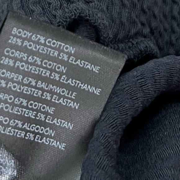 NEW Urban Outfitters Antonia Knit Pull On Flare Pants in Black - Picture 7 of 7